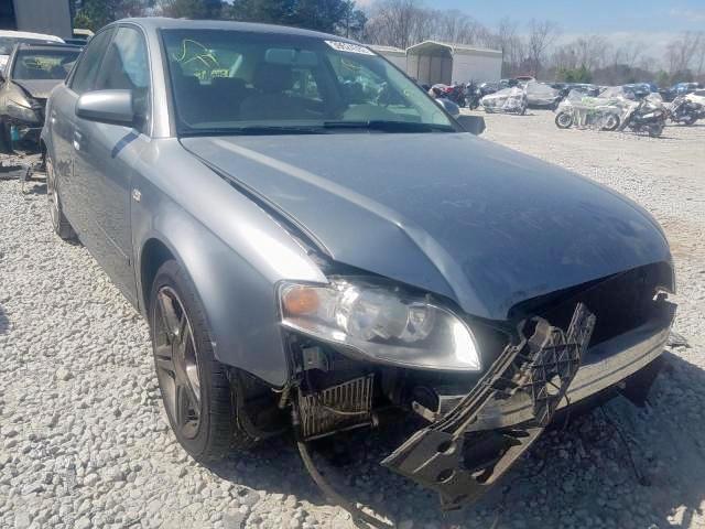 AUDI A4 2.0T 2008 with VIN WAUAF78E18A014598 - Photo from auction
