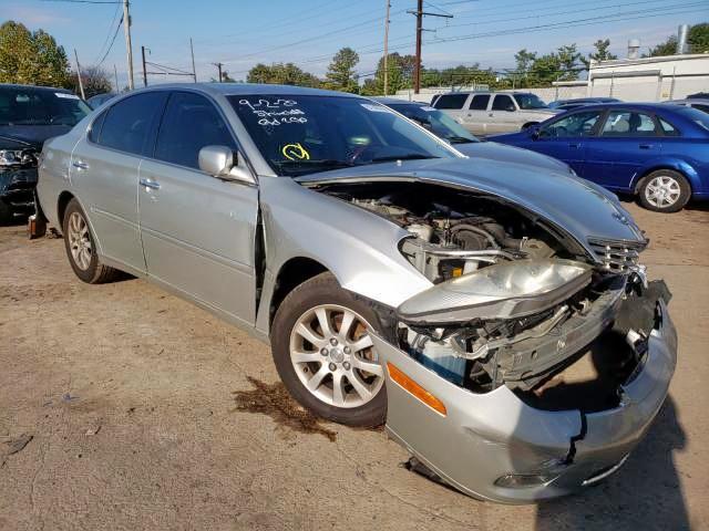 LEXUS ES 330 2004 with VIN JTHBA30G240003295 - Photo from auction