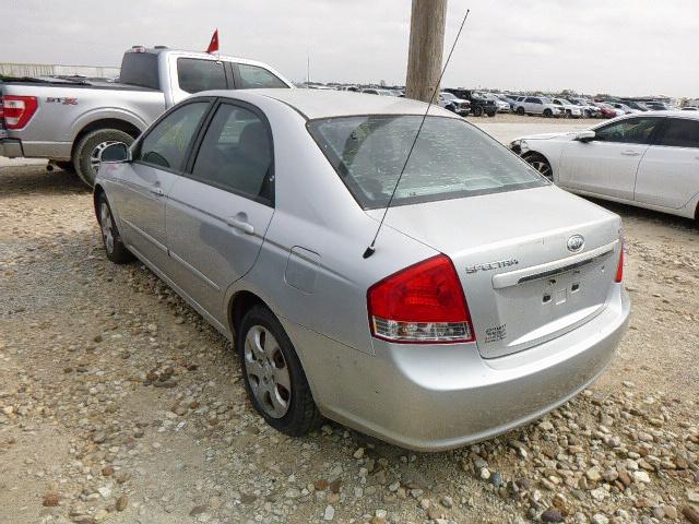 Photo 3 from auction – 2008 KIA SPECTRA EX with VIN KNAFE121385570156