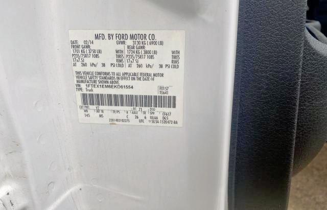 Photo 10 from auction – 2014 FORD F150 SUPER with VIN 1FTEX1EM6EKD61554