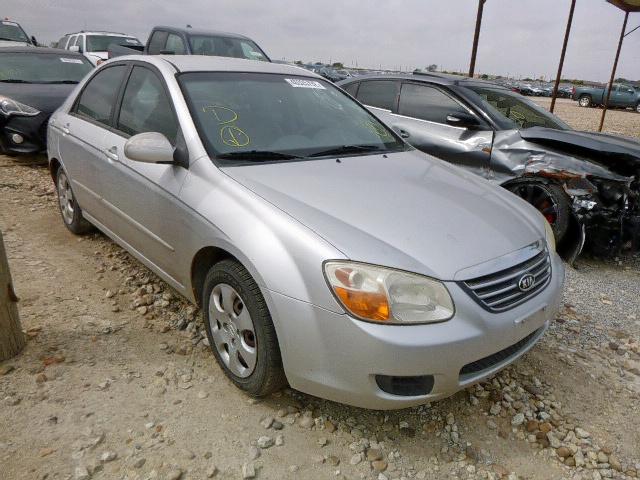 KIA SPECTRA EX 2008 with VIN KNAFE121385570156 - Photo from auction
