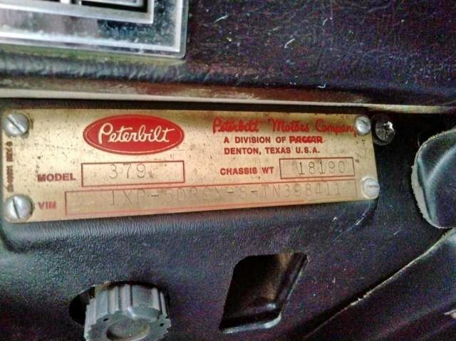 Photo 10 from auction – 1996 PETERBILT 379 with VIN 1XP5DB9X8TN398411