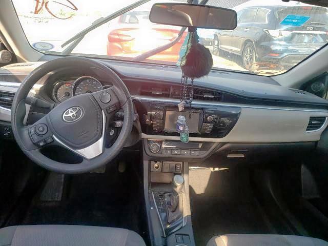 Photo 9 from auction – 2015 TOYOTA COROLLA L with VIN 2T1BURHE7FC340519
