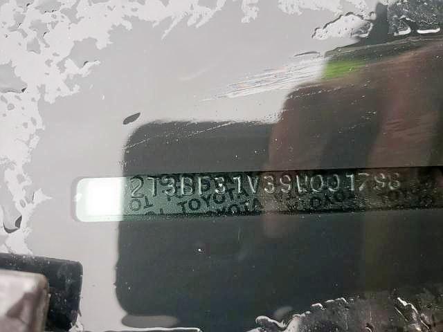 Photo 9 from auction – 2009 TOYOTA RAV4 LIMIT with VIN 2T3BF31V39W001798