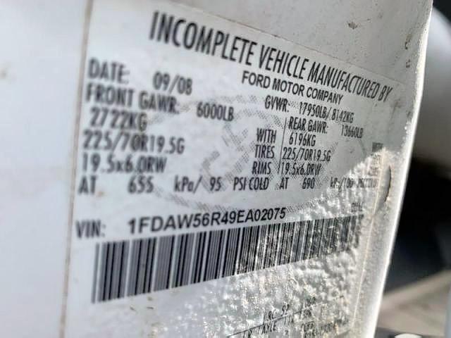 Photo 10 from auction – 2009 FORD F550 SUPER with VIN 1FDAW56R49EA02075