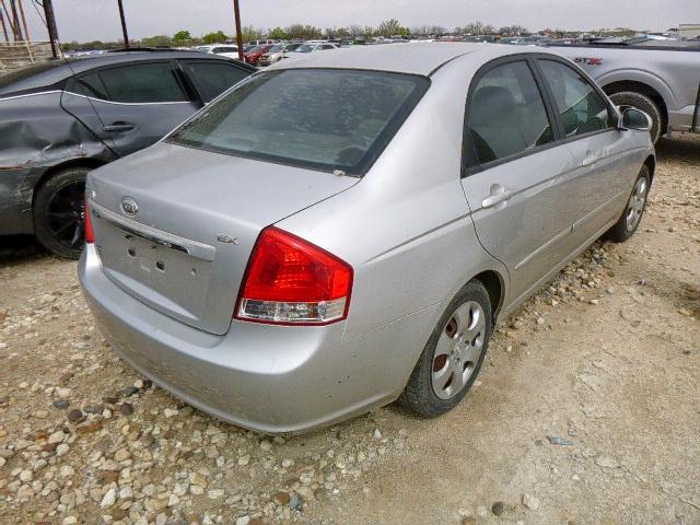 Photo 4 from auction – 2008 KIA SPECTRA EX with VIN KNAFE121385570156