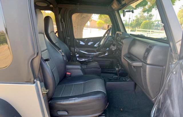 Photo 5 from auction – 2000 JEEP WRANGLER / with VIN 1J4FA29P9YP754823