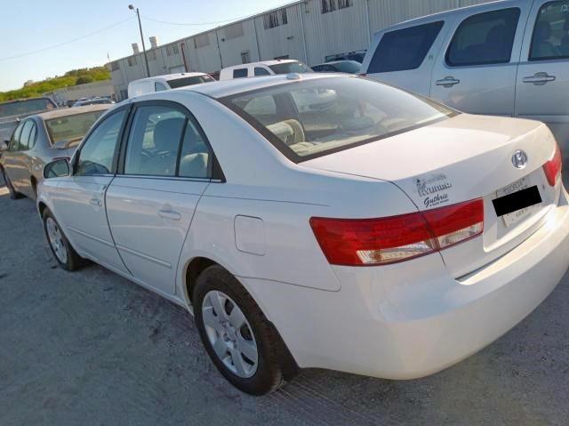 Photo 3 from auction – 2007 HYUNDAI SONATA GLS with VIN 5NPET46C87H248662