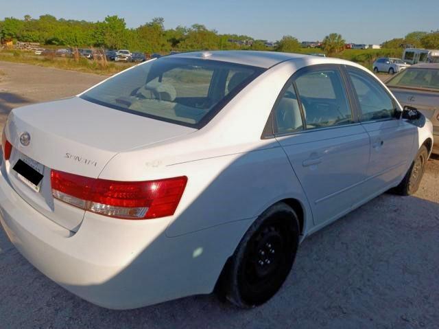 Photo 4 from auction – 2007 HYUNDAI SONATA GLS with VIN 5NPET46C87H248662