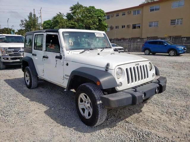 JEEP WRANGLER U 2018 with VIN 1C4BJWKG4JL832749 - Photo from auction