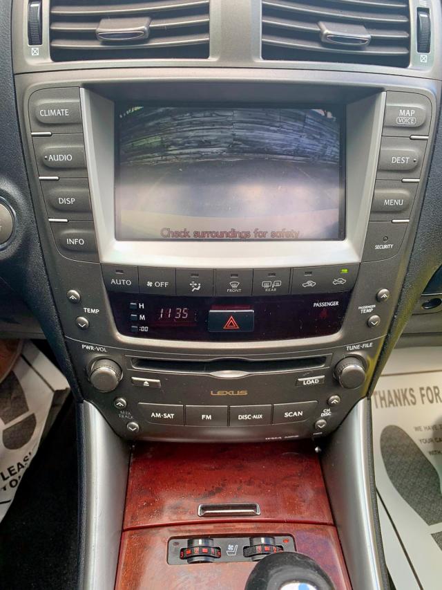 Photo 10 from auction – 2006 LEXUS IS 250 with VIN JTHCK262262001710