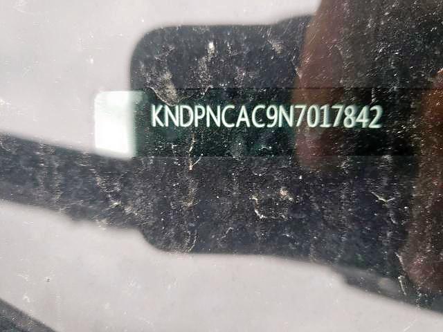 Photo 9 from auction – 2022 KIA SPORTAGE E with VIN KNDPNCAC9N7017842