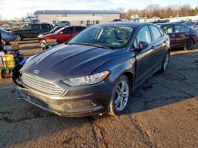 Photo 2 from auction – 2018 FORD FUSION SE with VIN 3FA6P0H76JR189851