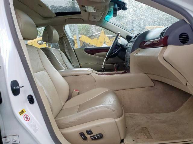 Photo 5 from auction – 2007 LEXUS LS 460 with VIN JTHBL46F875039188