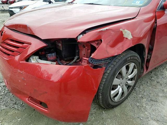 Photo 9 from auction – 2009 TOYOTA CAMRY BASE with VIN 4T1BE46K49U269050