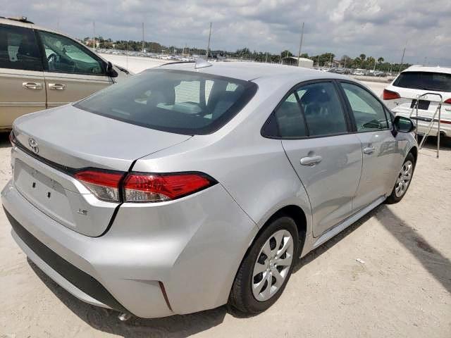 Photo 4 from auction – 2021 TOYOTA COROLLA LE with VIN 5YFEPMAE3MP211885