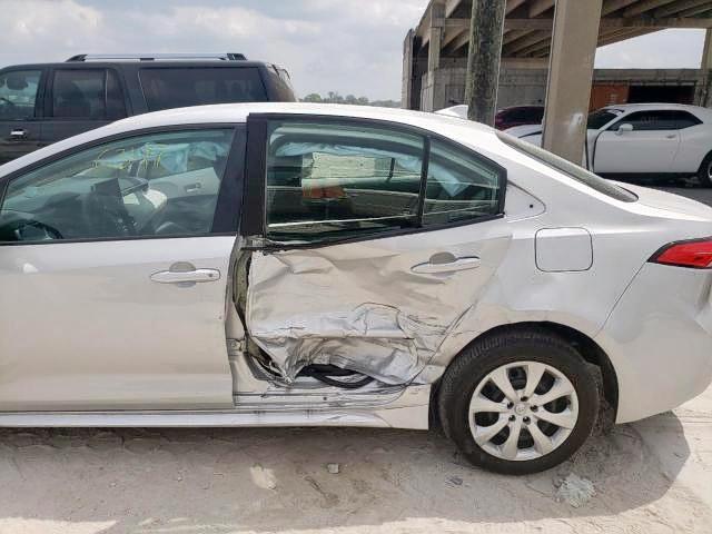 Photo 9 from auction – 2021 TOYOTA COROLLA LE with VIN 5YFEPMAE3MP211885
