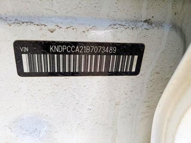 Photo 9 from auction – 2011 KIA SPORTAGE E with VIN KNDPCCA21B7073489