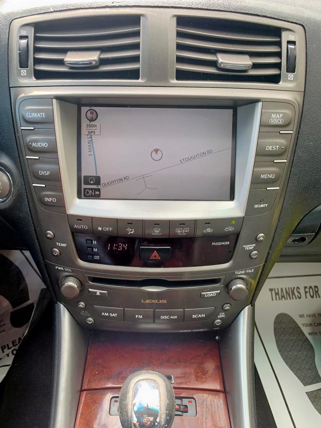 Photo 9 from auction – 2006 LEXUS IS 250 with VIN JTHCK262262001710