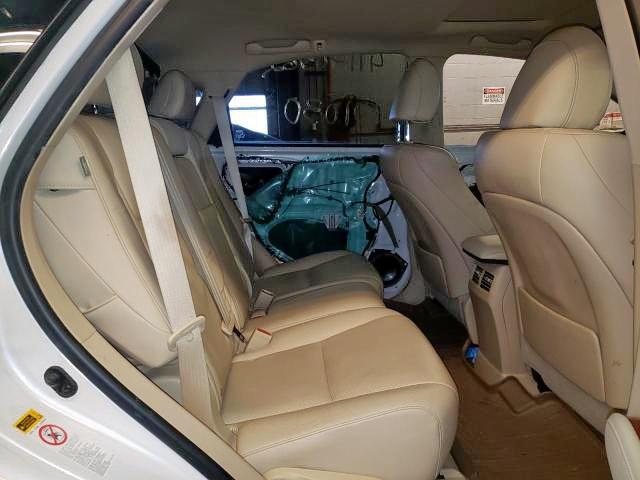 Photo 6 from auction – 2011 LEXUS RX 350 with VIN JTJZK1BA4B2004537