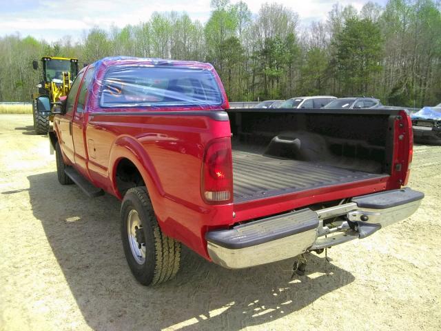 Photo 3 from auction – 2000 FORD F250 SUPER with VIN 1FTNX21F3YEA50020