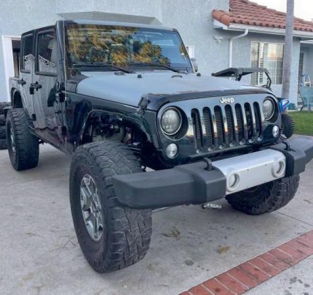 JEEP WRANGLER U 2015 with VIN 1C4BJWDG5FL771058 - Photo from auction