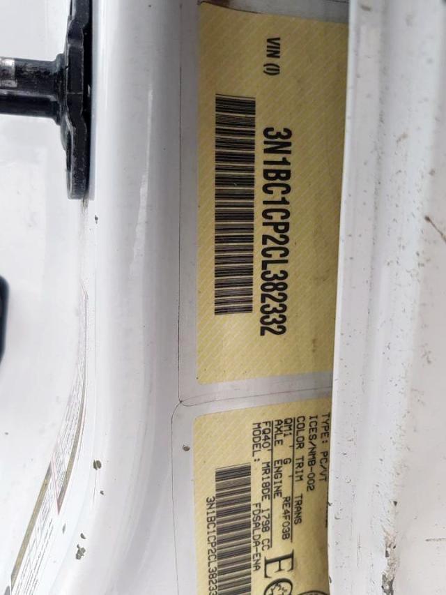 Photo 9 from auction – 2012 NISSAN VERSA S with VIN 3N1BC1CP2CL382332