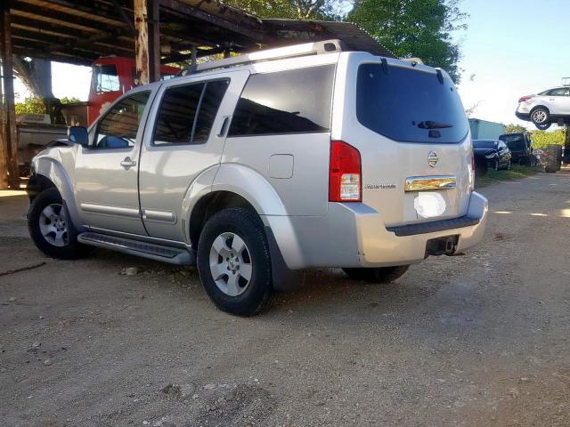 Photo 3 from auction – 2005 NISSAN PATHFINDER with VIN 5N1AR18U35C758830