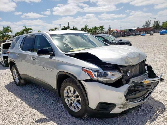 Photo 1 from auction – 2021 CHEVROLET TRAVERSE L with VIN 1GNERFKW8MJ107983
