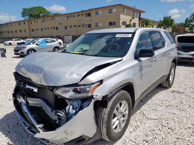 Photo 2 from auction – 2021 CHEVROLET TRAVERSE L with VIN 1GNERFKW8MJ107983