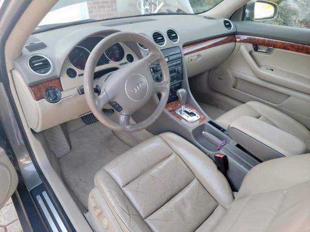Photo 9 from auction – 2003 AUDI A4 3.0 CAB with VIN WAUAT48H33K017202
