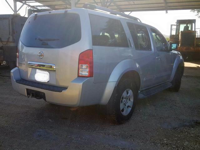 Photo 4 from auction – 2005 NISSAN PATHFINDER with VIN 5N1AR18U35C758830