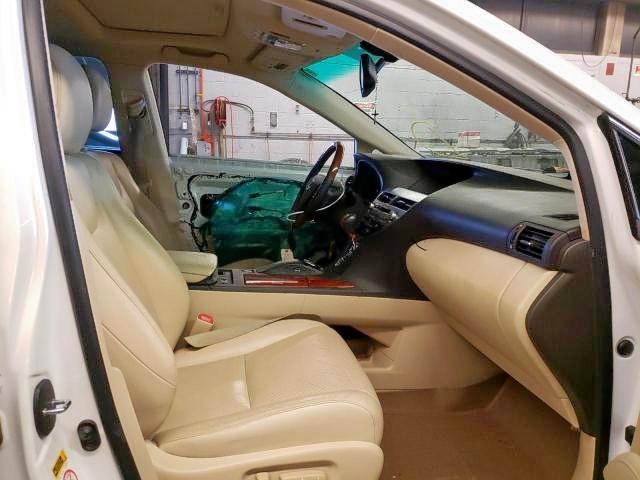 Photo 5 from auction – 2011 LEXUS RX 350 with VIN JTJZK1BA4B2004537