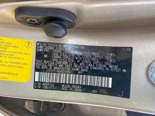 صورة رقم 10 من المزاد - 2004 TOYOTA HIGHLANDER مع VIN JTEEP21A040016821