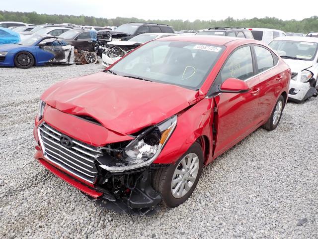 Photo 2 from auction – 2022 HYUNDAI ACCENT SE with VIN 3KPC24A60NE166308