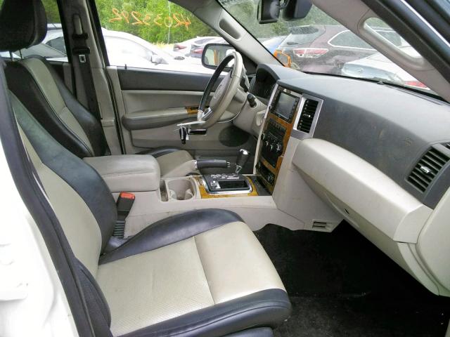 Photo 5 from auction – 2008 JEEP GRAND CHER with VIN 1J8HR58248C195339