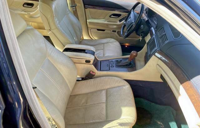 Photo 5 from auction – 2001 BMW 740 IL with VIN WBAGH83461DP31396