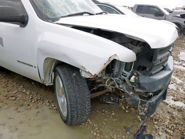 Photo 9 from auction – 2008 CHEVROLET SILVERADO with VIN 1GCEC14X78Z287533