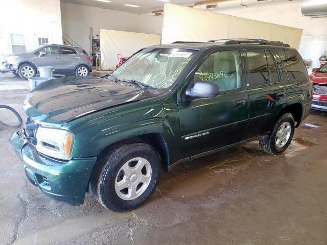 Photo 2 from auction – 2002 CHEVROLET TRAILBLAZE with VIN 1GNDT13S522355241