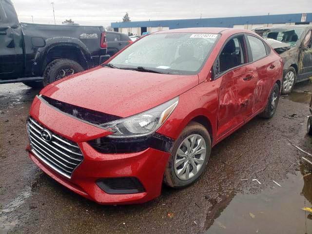 Photo 2 from auction – 2020 HYUNDAI ACCENT SE with VIN 3KPC24A63LE122266