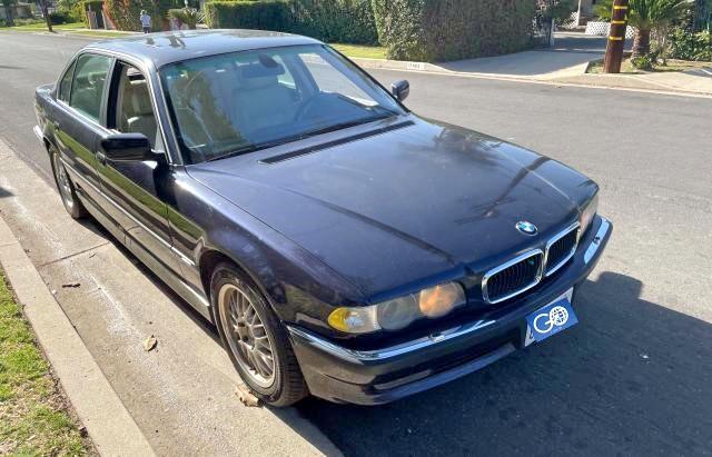 BMW 740 IL 2001 with VIN WBAGH83461DP31396 - Photo from auction