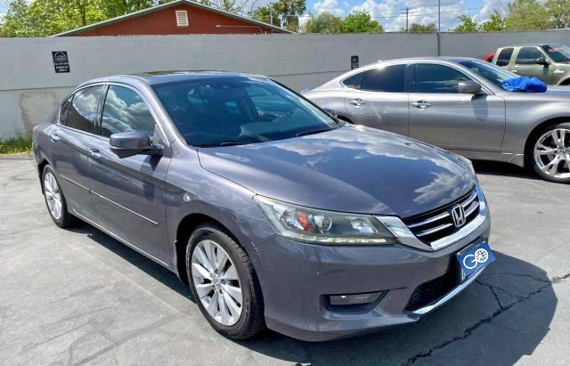 HONDA ACCORD EXL 2014 with VIN 1HGCR3F88EA006844 - Photo from auction