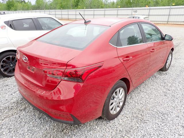 Photo 4 from auction – 2022 HYUNDAI ACCENT SE with VIN 3KPC24A60NE166308