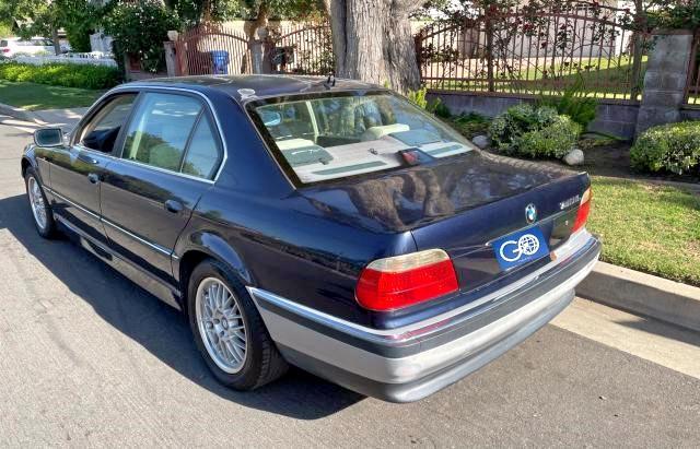Photo 3 from auction – 2001 BMW 740 IL with VIN WBAGH83461DP31396