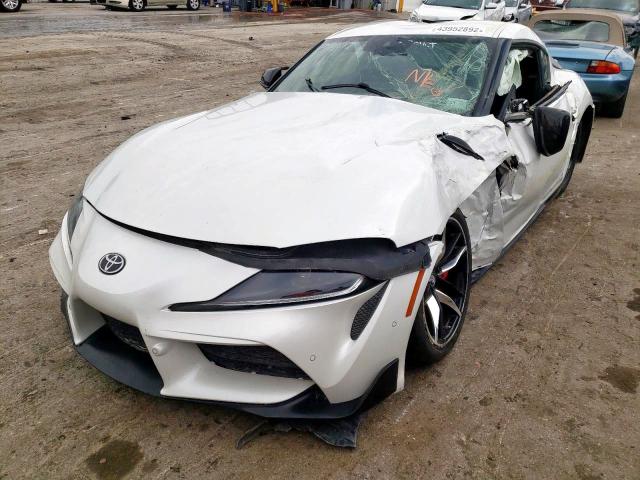Photo 2 from auction – 2021 TOYOTA SUPRA BASE with VIN WZ1DB0C07MW041043