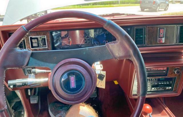 Photo 9 from auction – 1984 OLDSMOBILE CUTLASS CA with VIN 1G3AK4795EM411257