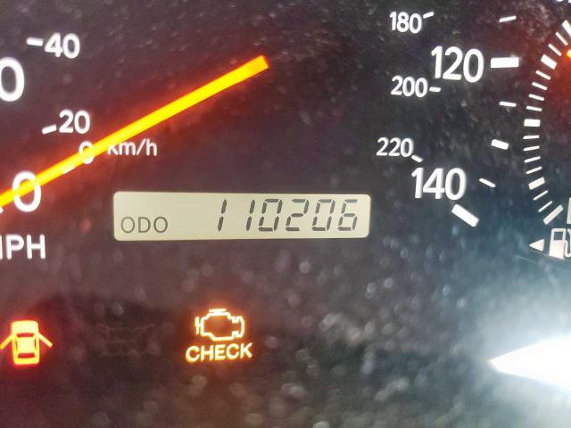 Photo 8 from auction – 2000 LEXUS ES 300 with VIN JT8BF28G1Y5078384