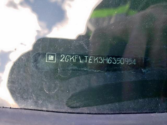 Photo 9 from auction – 2017 GMC TERRAIN SL with VIN 2GKFLTEK3H6350954
