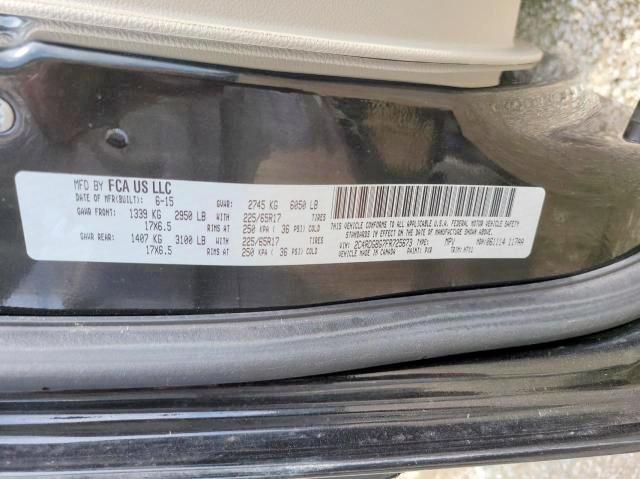 Photo 10 from auction – 2015 DODGE GRAND CARA with VIN 2C4RDGBG7FR725673