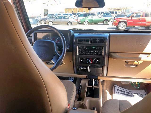Photo 9 from auction – 2001 JEEP WRANGLER / with VIN 1J4FA49S81P327249